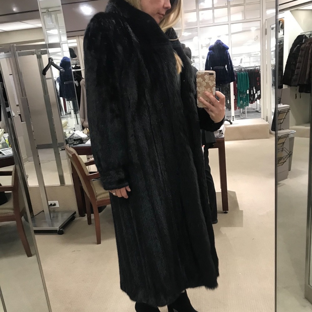 MINK FUR COAT EUC